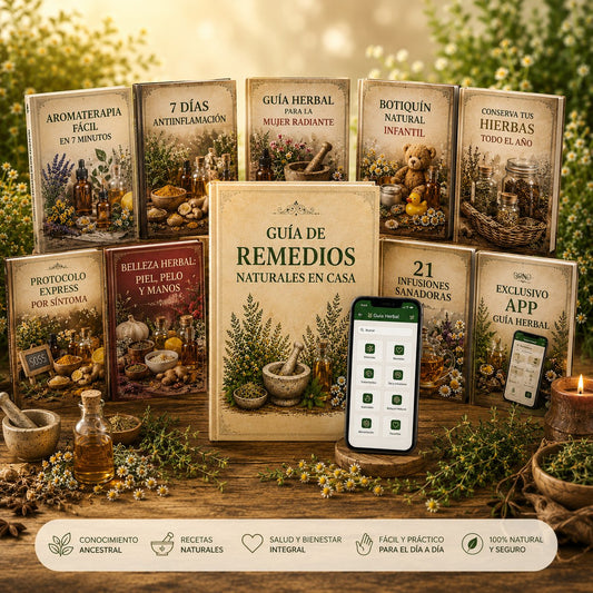 La Guía Herbal de Medicina Natural + App de Síntomas + 8 BONOS EXCLUSIVOS GRATIS🌿